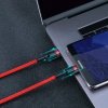 Kabel Baseus CATKLF-H09 USB-C - USB-C PD QC 60W 3A 480Mb/s 2m - czerwony