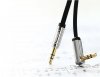 Ugreen płaski kabel przewód audio AUX 3,5 mm mini jack 5m srebrny (10729)