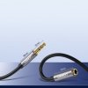 Kabel Ugreen AV118 10595 mini jack 3,5 mm (męski) / mini jack 3,5 mm (żeński) 3m - srebrny