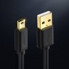 Ugreen kabel przewód USB - mini USB 480 Mbps 1,5 m czarny (US132 10385)