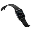 Baseus Slip-Thru pasek opaska bransoleta do Apple Watch 3/4/5/6/SE 38mm/40mm czarny (LBWSE-01)