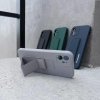 Wozinsky Kickstand Case silikonowe etui z podstawką iPhone 12 mini czerwone