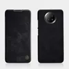 Nillkin Qin skórzana kabura etui Xiaomi Redmi Note 9T 5G brązowy