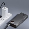 Baseus Adaman powerbank 2x USB / 1x USB Typ C / 1x micro USB 20000mAh 65W Quick Charge 3.0 Power Delivery czarny (PPIMDA-D01)
