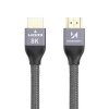 Wozinsky kabel HDMI 2.1 8K 60 Hz 48 Gbps / 4K 120 Hz / 2K 144 Hz 3 m srebrny (WHDMI-30)