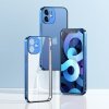 Joyroom New Beauty Series ultra cienkie przezroczyste etui z metaliczną ramką do iPhone 12 mini czarny (JR-BP741)