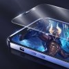 Joyroom Knight Series gamingowe szkło hartowane 2,5D na cały ekran do iPhone 12 mini czarny (JR-PF625)