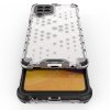 Honeycomb etui pancerny pokrowiec z żelową ramką Samsung Galaxy A22 4G czarny