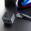 Joyroom podstawka wielofunkcyjny HUB USB Typ C - USB 3.0 / RJ45 / HDMI / USB Typ C / Thunderbolt do MacBook Pro szary (S-H121 Gr