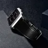 iCarer Leather Vintage opaska pasek z naturalnej skóry do zegarka Watch 3 38mm / Watch 2 38mm / Watch 1 38mm ciemnoniebieski (RI
