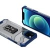 Crystal Ring Case pancerne hybrydowe etui pokrowiec + magnetyczny uchwyt iPhone 13 mini niebieski