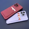 Card Armor Case etui pokrowiec do Xiaomi Redmi Note 10 / Redmi Note 10S portfel na kartę silikonowe pancerne etui Air Bag różowy