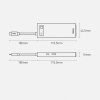 Baseus Metal Gleam Series multifunkcjonalny HUB USB 5w1 USB Typ C PD 100W HDMI szary (WKWG020013)