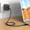 Acefast kabel MFI USB Typ C - Lightning 1,2m, 30W, 3A czarny (C6-01 Black)