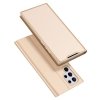 Dux Ducis Skin Pro kabura etui pokrowiec z klapką Samsung Galaxy S22 Ultra złoty