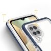 Clear 3in1 etui do Samsung Galaxy A22 4G żelowy pokrowiec z ramką niebieski