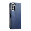 Magnet Case elegancki futerał etui pokrowiec z klapką i funkcją podstawki Samsung Galaxy S22+ (S22 Plus) niebieski