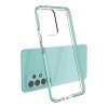 Spring Case pokrowiec żelowe etui z kolorową ramką do Samsung Galaxy A73 czarny