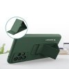 Wozinsky Kickstand Case silikonowe etui z podstawką etui Samsung Galaxy A73 czarne