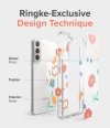 Ringke Fusion Design pancerne etui pokrowiec z żelową ramką Samsung Galaxy S22+ (S22 Plus) przezroczysty (Seoul) (F593R89)