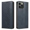 Magnet Strap Case etui do iPhone 13 Pro pokrowiec portfel + mini smycz zawieszka niebieski