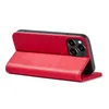 Magnet Fancy Case etui do iPhone 13 Pro pokrowiec portfel na karty kartę podstawka czerwony