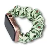 Materiałowa opaska do Apple Watch 42 / 44 / 45 mm pasek bransoleta bransoletka na gumce - awokado