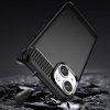 Carbon Case etui iPhone 14 elastyczny żelowy pokrowiec na tył plecki czarny