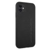 AMG AMHCN61DOLBK iPhone 11 / Xr 6,1 czarny/black hardcase Leather Hot Stamped