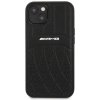AMG AMHCP13MOSDBK iPhone 13 / 14 / 15 6.1 czarny/black hardcase Leather Curved Lines