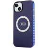 Audi IML Big Logo MagSafe Case iPhone 15 Plus / 14 Plus 6.7 niebieski/navy blue hardcase AU-IMLMIP15M-Q5/D2-BE