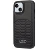 Audi Synthetic Leather MagSafe iPhone 15 Plus / 14 Plus 6.7 czarny/black hardcase AU-TPUPCMIP15M-GT/D3-BK