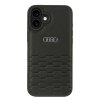 Audi Synthetic Leather iPhone 16 Plus6.7 czarny/black hardcase AU-TPUPCIP16M-GT/D2-BK