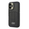 Audi Synthetic Leather MagSafe iPhone 16 6.1 czarny/black hardcase AU-TPUPCMIP16-GT/D3-BK