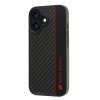 Audi Carbon Fiber Stripe iPhone 16 6.1czarny/black hardcase AUS-TPUPCIP16-R8/D1-BK