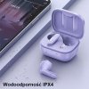 AWEI słuchawki Bluetooth 5.1 T36 TWS+ stacja dokująca fioletowy/purple
