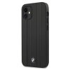 Etui BMW BMHCP12STTBK iPhone12 mini 5,4 czarny/black hardcase Signature Tire Marks