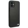 Etui BMW BMHCP12SMHOLBK iPhone12 mini 5,4 czarny/black hardcase M Collection Smooth PU