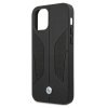 Etui BMW BMHCP12MRSCSK iPhone 12/12 Pro 6,1 czarny/black hardcase Leather Perforate Sides