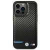 Etui BMW BMHCP14L22NBCK iPhone 14 Pro6,1 czarny/black Leather Carbon