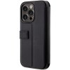 Etui BMW BMBKP14L22RVSK iPhone 14 Pro 6,1 czarny/black bookcase Leather Stamp Blue Lines