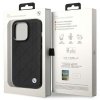 Etui BMW BMHCP14L22RQDK iPhone 14 Pro 6,1 czarny/black Leather Quilted