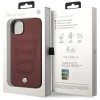 Etui BMW BMHCP14S22RPSR iPhone 14 / 15 / 13 6.1 burgundowy/burgundy Leather Seats Pattern