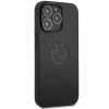 Etui BMW BMHCP13LREELK iPhone 13 Pro / 13 6.1 czarny/black hardcase Leather Emboss