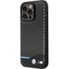 Etui BMW BMHCP13L22NBCK iPhone 13 Pro / 13 6.1 czarny/black hardcase Leather Carbon