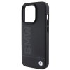 BMW BMHMP15LSLLBK iPhone 15 Pro 6.1 czarny/black MagSafe Leather Hot Stamp