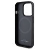 BMW BMHMP15LSLLBK iPhone 15 Pro 6.1 czarny/black MagSafe Leather Hot Stamp