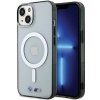 BMW BMHMP15SHCRS iPhone 15 / 14 / 13 6.1 przezroczysty/transparent hardcase Silver Ring MagSafe