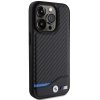 BMW BMHMP15L22NBCK iPhone 15 Pro 6.1 czarny/black hardcase Leather Carbon MagSafe