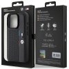 BMW BMHCP15X23PUPVK iPhone 15 Pro Max6.7 czarny/black hardcase Perforated Tricolor Line